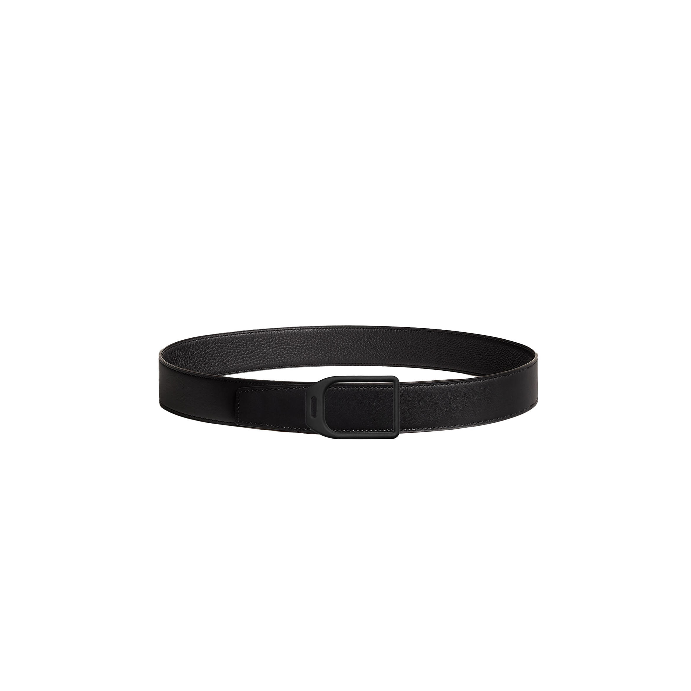 HERMÈS JOCKEY BELT BUCKLE & REVERSIBLE LEATHER STRAP 38 MM H075387CAAF080